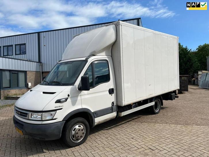 Iveco Daily 40C12 375 DC Lees text!, Auto's, Bestelauto's, Bedrijf, Te koop, ABS, Centrale vergrendeling, Startonderbreker, Iveco