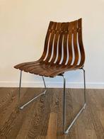 Noorse design stoel, 'Scandia',  ontwerp Hans Brattrud, Bruin, Zo goed als nieuw, Eén, Hout