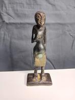 Beeldje Afrika Brons, Antiek en Kunst, Ophalen of Verzenden, Brons