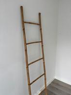 Trap bamboe ladder decoratie rek handdoek, Huis en Inrichting, Woonaccessoires | Wanddecoraties, Ophalen, Zo goed als nieuw
