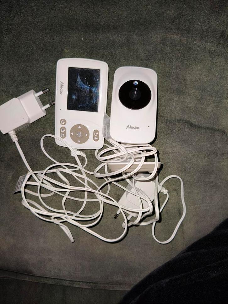 Alecto DVM 71 Babyfoon met Camera, Kinderen en Baby's, Babyfoons, Zo goed als nieuw, 250 meter of meer, Camera, Digitaal, Terugspreekfunctie