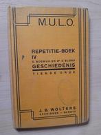 MULO REPETITIE BOEK GESCHIEDENIS IV door D Boswijk ea, Boeken, Ophalen of Verzenden, Gelezen