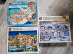 King puzzels 1000 stukjes, Ophalen, 500 t/m 1500 stukjes, Zo goed als nieuw