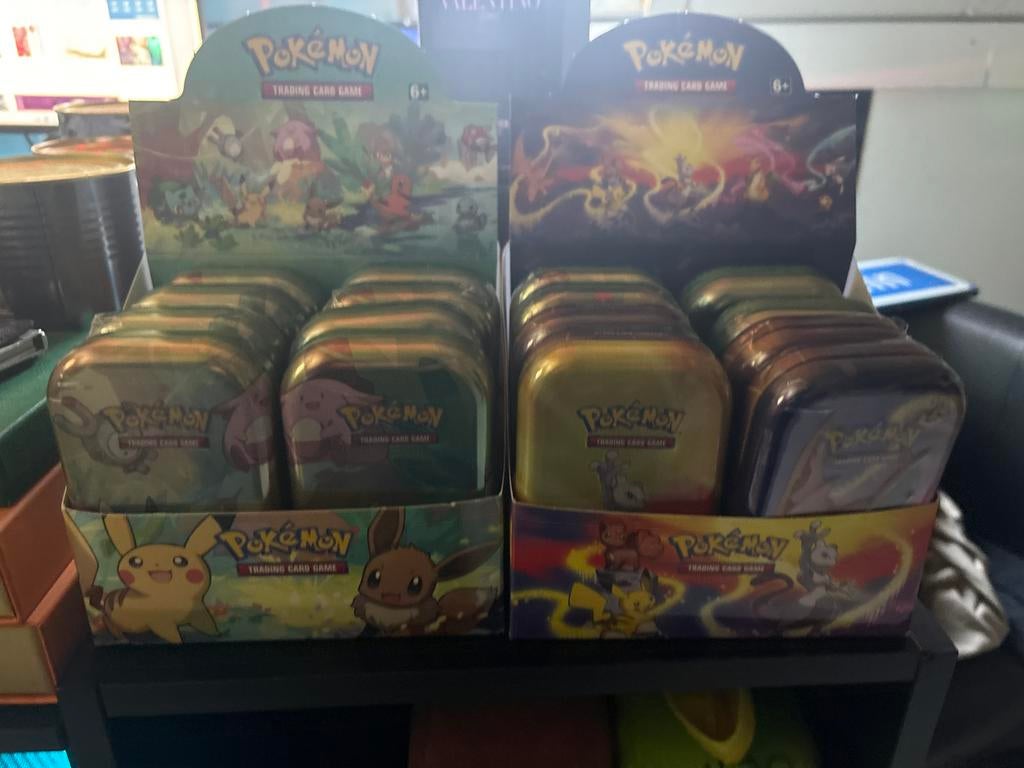 Nieuwe Pokémon Mini Tins, Ophalen of Verzenden, Nieuw, Overige typen
