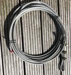 Nette staalkabel 12 meter lang 10 mm dik, Doe-het-zelf en Verbouw, Lieren en Takels, Ophalen of Verzenden, Gebruikt