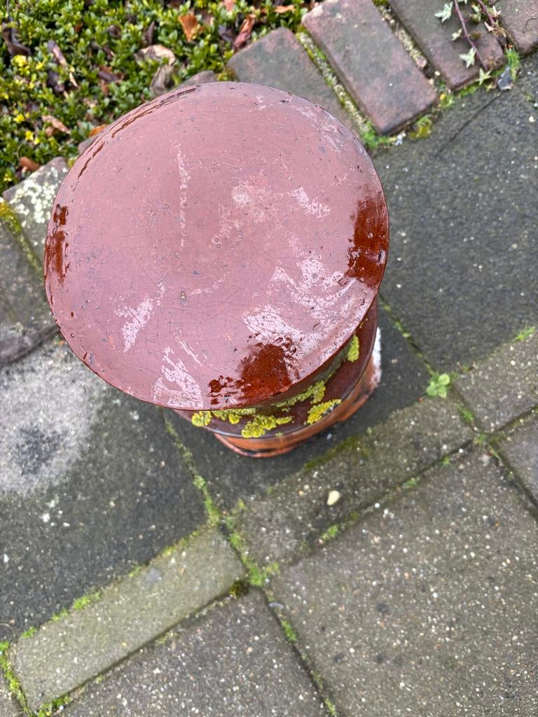 Schoorsteenkap - 20cm rond, 40cm hoog, Ophalen, Gebruikt
