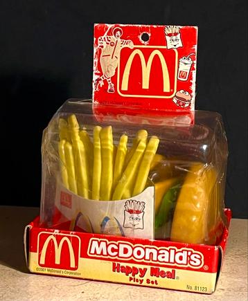 Vintage Mc Donald's Happy Meal Play Set 2001 beschikbaar voor biedingen