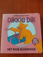Dikkie Dik  het roze blokboekje zonder CD, Boeken, Kinderboeken | Baby's en Peuters, Ophalen of Verzenden, Gelezen
