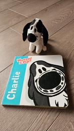 Peuterboekje Charlie (Woezel en Pip) met knuffeltje, Ophalen of Verzenden, Gelezen