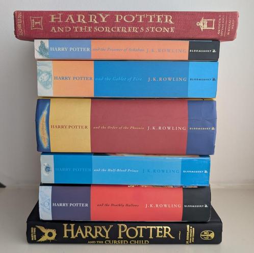 Harry Potter Serie Engels - 7 boeken (1, 3, 4, 5, 6, 7, 8), Verzamelen, Harry Potter, Zo goed als nieuw, Boek of Poster, Ophalen of Verzenden