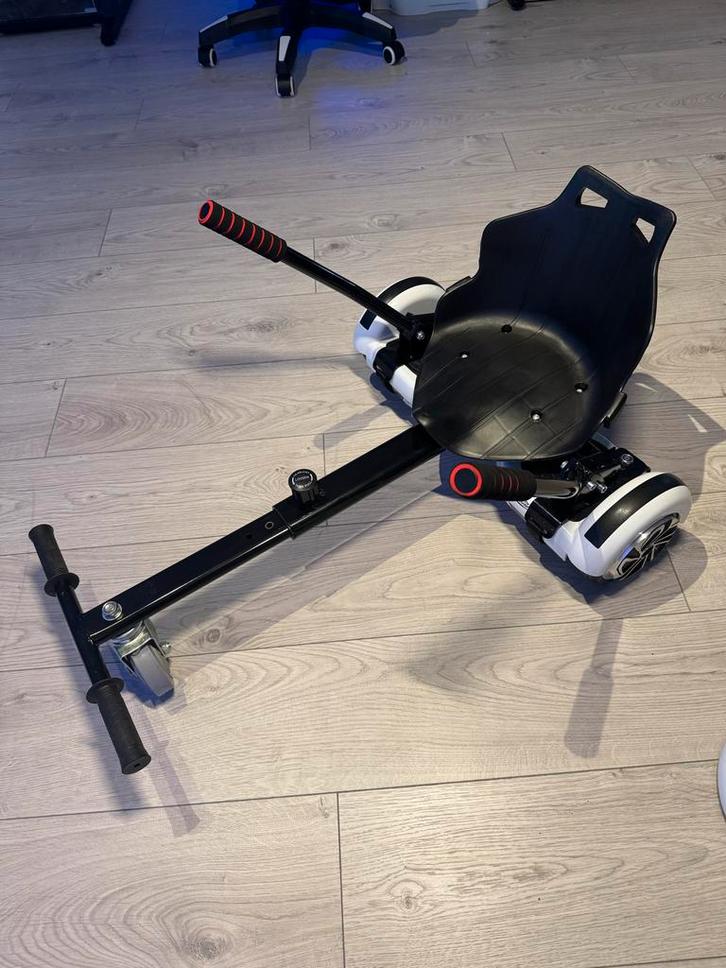 Hoverboard met Hovercart, Fietsen en Brommers, Steps, Gebruikt, Elektrische step (E-scooter), Ophalen