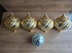 Te koop 5 grote kerstballen., Diversen, Ophalen of Verzenden, Zo goed als nieuw