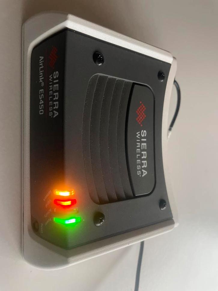 Sierra Wireless AirLink ES450 (GX450) Gateway, Computers en Software, Routers en Modems, Gebruikt, Router met modem, Ophalen of Verzenden