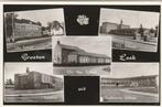 LEEK Ulo School Sporthal  Chr. O.L. Tech. Scholen Groeten, Verzamelen, Ansichtkaarten | Nederland, Verzenden, 1960 tot 1980, Gelopen