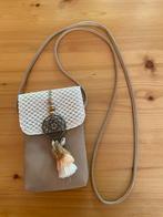 Tasje beige sky schelpen flos, Sieraden, Tassen en Uiterlijk, Tassen | Damestassen, Ophalen of Verzenden, Zo goed als nieuw, Beige