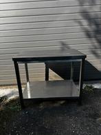 Rvs werkbank 100x60 z.g.a.n., Huis en Inrichting, Ophalen, A, A, A