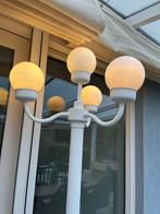 Grote Staande tuin lantarens met 4 bollen- 2 Meter Hoog, Ophalen of Verzenden, Gebruikt, Kunststof, 200 cm of meer