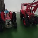 BRITAINS VOLVO 2654 BM+MASSEY FERGUSON 595, Verzenden, Tractor of Landbouw, Britains