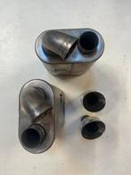 Porsche 993 Fabspeed dempers + set big  ovals, Ophalen of Verzenden, Gebruikt, Porsche