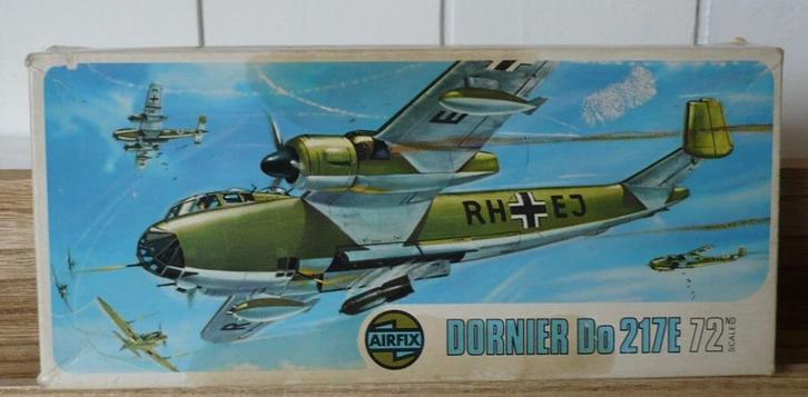 Airfix Dornier 217. E.2 uit 1973, Hobby en Vrije tijd, Modelbouw | Vliegtuigen en Helikopters, Gebruikt, Vliegtuig, 1:72 tot 1:144