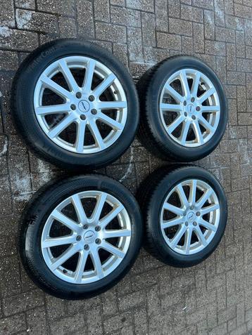 17 inch velgen met winterbanden VW Passat/Tiguan/ Superb beschikbaar voor biedingen