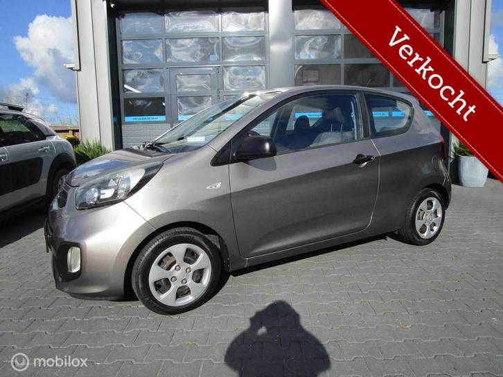 Kia Picanto 1.0 CVVT ISG Airco 144dkm Org VERKOCHT!, Auto's, Kia, Bedrijf, Te koop, Picanto, ABS, Airbags, Airconditioning, Alarm