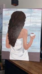 Uniek handgemaakt schilderij op canvas, Ophalen of Verzenden