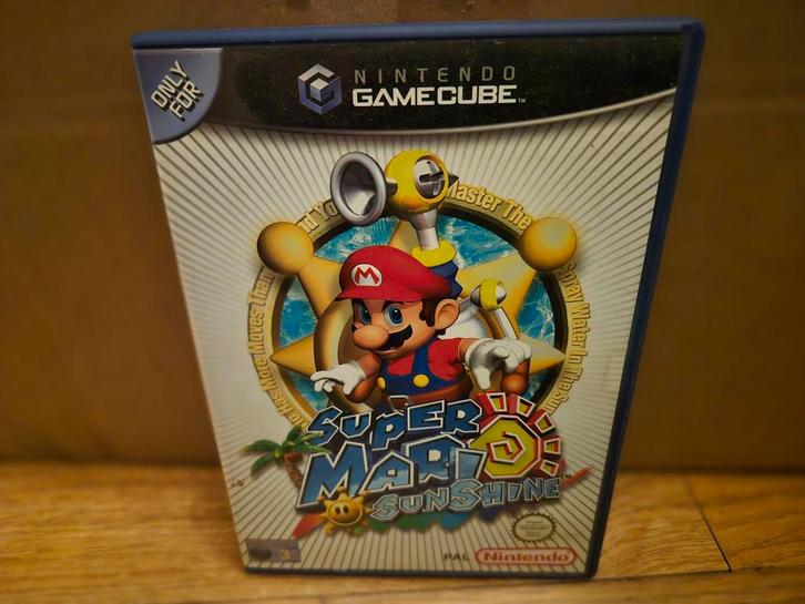 Super Mario Sunshine GameCube., Spelcomputers en Games, Games | Nintendo GameCube, Zo goed als nieuw, Avontuur en Actie, 1 speler
