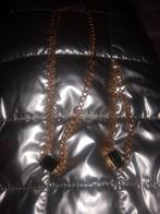 Goud kleurig dames keting en armband voor 25ero, Hangers, Ophalen of Verzenden, Zo goed als nieuw, Zilver