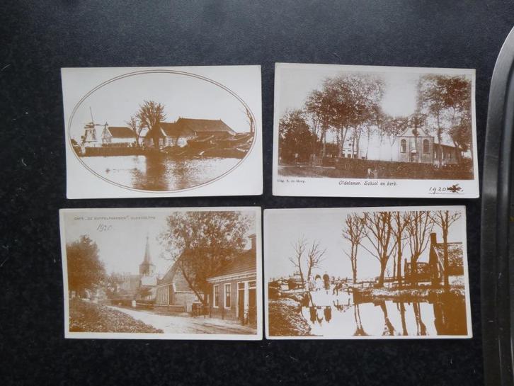 OLDETRIJNE OLDEHOLTPA OLDELAMER NIJETRIJNE Nadruk ?, Verzamelen, Ansichtkaarten | Nederland, Noord-Holland, 1960 tot 1980, Ophalen of Verzenden