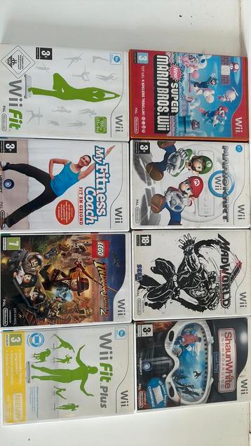 Wii spellen. Bieden. beschikbaar voor biedingen