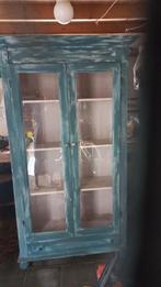 Vitrinekast, Huis en Inrichting, Kasten | Vitrinekasten, Ophalen, Gebruikt, 50 tot 100 cm, 150 tot 200 cm