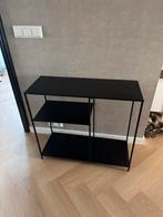 Metalen side table, Huis en Inrichting, Tafels | Sidetables, Ophalen, 25 tot 50 cm, Rechthoekig, Metaal
