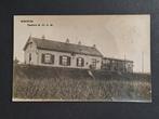Fotokaart Koudum Friesland Zicht op het Tramstation TOPPER, Ophalen of Verzenden, 1920 tot 1940, Ongelopen, Friesland