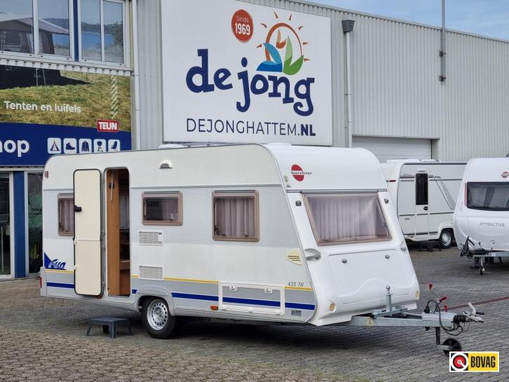 Bürstner Fun 435 TN - Voortent -, Caravans en Kamperen, Caravans, tot en met 4, 750 - 1000 kg, Standaardzit, Bürstner, Overige typen