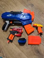 3 verschillende Nerf pistolen inclusief hesje, Ophalen