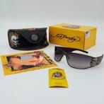 Zonnebril Ed Hardy EHS-018 80-13-115 GunMetal - L.A. Dog, Overige merken, Zonnebril, Overige kleuren, Nieuw