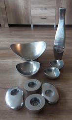 Woonaccessoires  chrome, Huis en Inrichting, Ophalen, Gebruikt, Metaal, 25 tot 50 cm