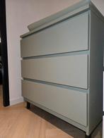 IKEA Malm (Commode) - 3 Lades - Groen, Huis en Inrichting, Kasten | Ladekasten, Ophalen, Overige materialen, Gebruikt, 50 tot 100 cm