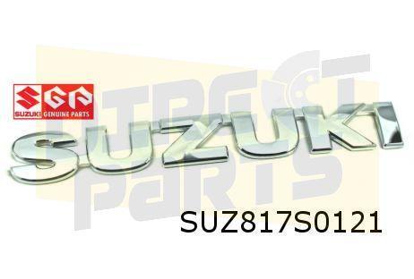 Suzuki embleem tekst "Suzuki" achterzijde Origineel! 7783154, Auto-onderdelen, Carrosserie en Plaatwerk, Suzuki, Nieuw, Verzenden