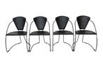 Vintage Arrben Linda eetkamerstoelen set van vier jaren 80, Huis en Inrichting, Gebruikt, Vintage, Vier, Vintage