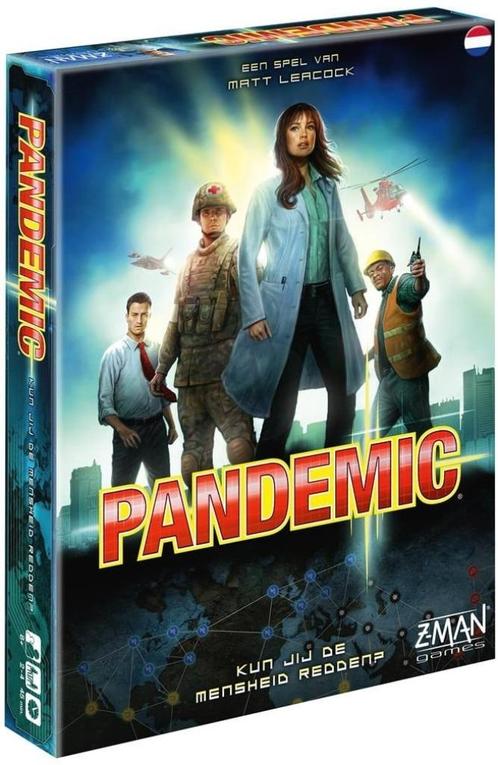 Pandemic, Hobby en Vrije tijd, Gezelschapsspellen | Bordspellen, Nieuw, Een of twee spelers, Drie of vier spelers, Verzenden