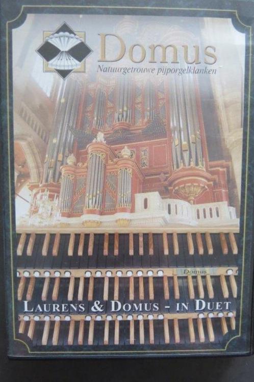 Cd en DVD orgel: Laurens en Domus in Duet, Rotterdam, Cd's en Dvd's, Cd's | Religie en Gospel, Zo goed als nieuw, Overige genres