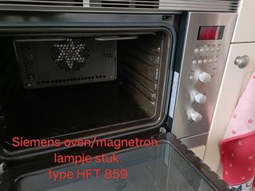 Siemens HFT859 magnetron/oven beschikbaar voor biedingen