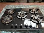 Hotpoint Ariston Gaskookplaat 5 pits, Ophalen, Gebruikt, Minder dan 85 cm, 60 cm of meer