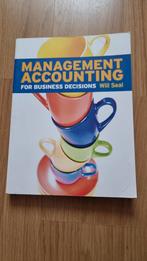 Management Accounting - Will Seal, Ophalen of Verzenden, Gelezen, Accountancy en Administratie, Will Seal
