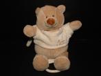TIAMO BEER BRUNO THE BEAR MUZIEKDOOS VELOURS BEIGE MET, Verzenden, Nieuw, Overige typen
