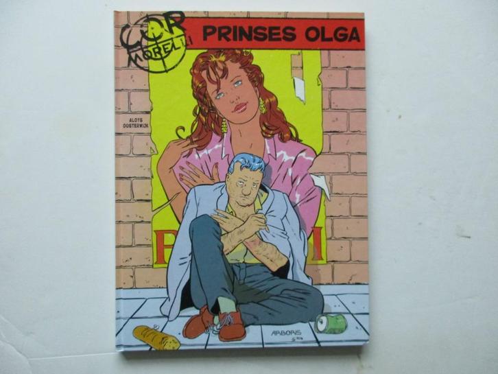 Cor Morelli - Prinses Olga HC, Boeken, Stripboeken, Zo goed als nieuw, Eén stripboek, Ophalen of Verzenden