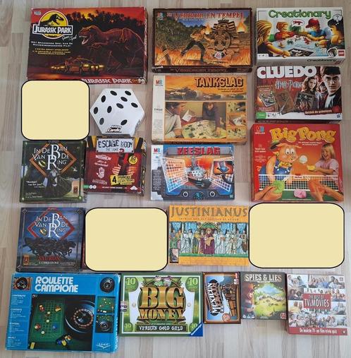 26 Diverse bordspellen (zie omschrijving), Hobby en Vrije tijd, Gezelschapsspellen | Bordspellen, Zo goed als nieuw, Een of twee spelers