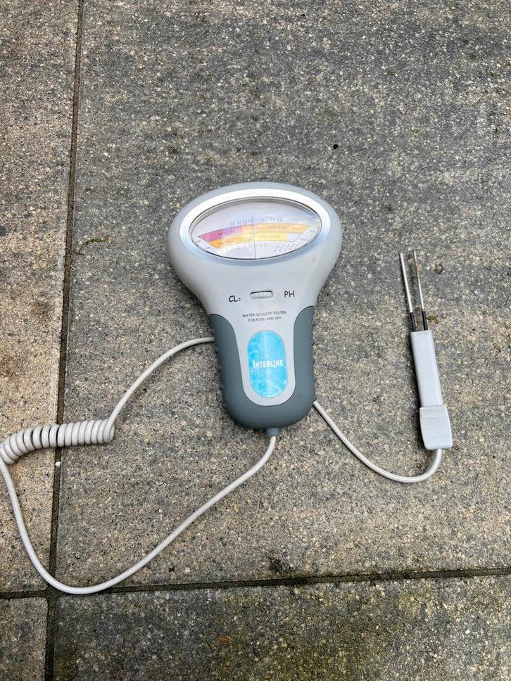 Interline Waterkwaliteit Tester voor Zwembad/Spa, Tuin en Terras, Zwembad-toebehoren, Gebruikt, Overige typen, Ophalen of Verzenden